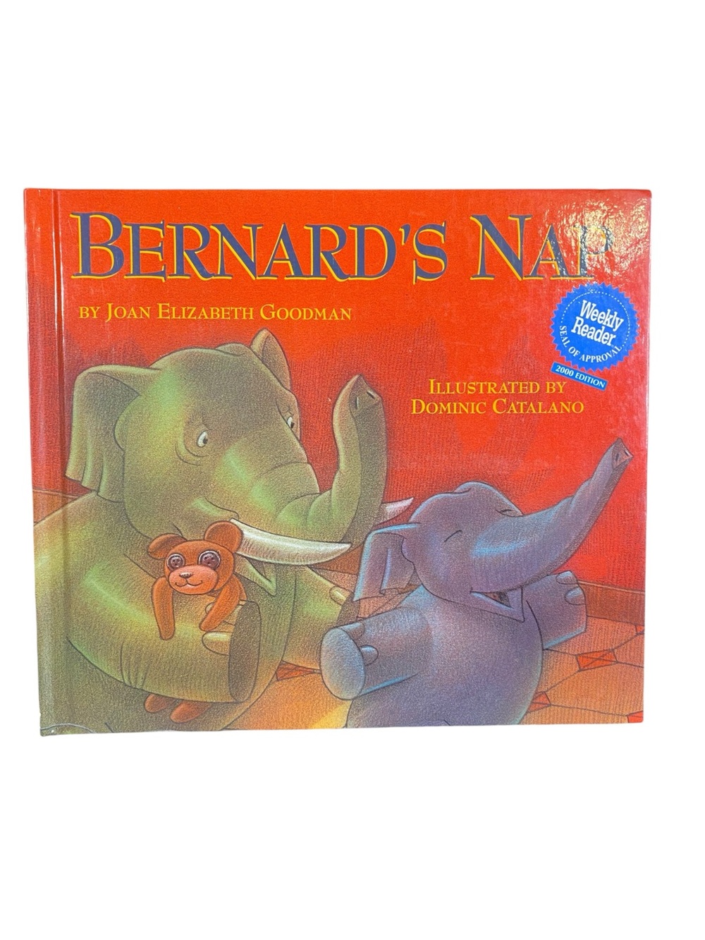 Bernards Nap Hardcover By Joan Goodman Illustrated Children's Book Young Readers